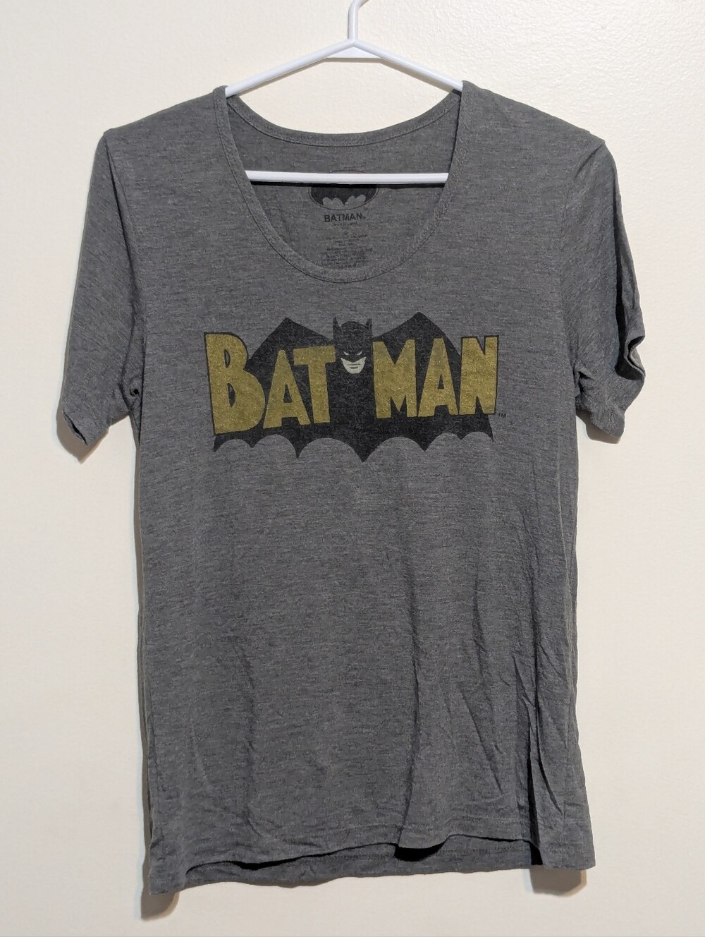 Grey Batman Tee - M